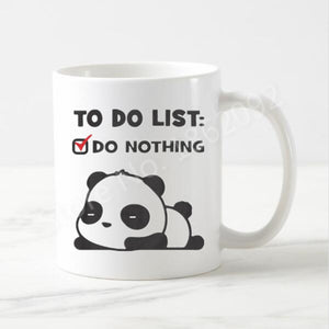 Cute Lazy Panda Mug